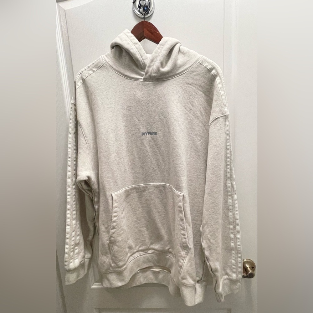 Ivy Park and Addidas Gray Hoodie Sweater